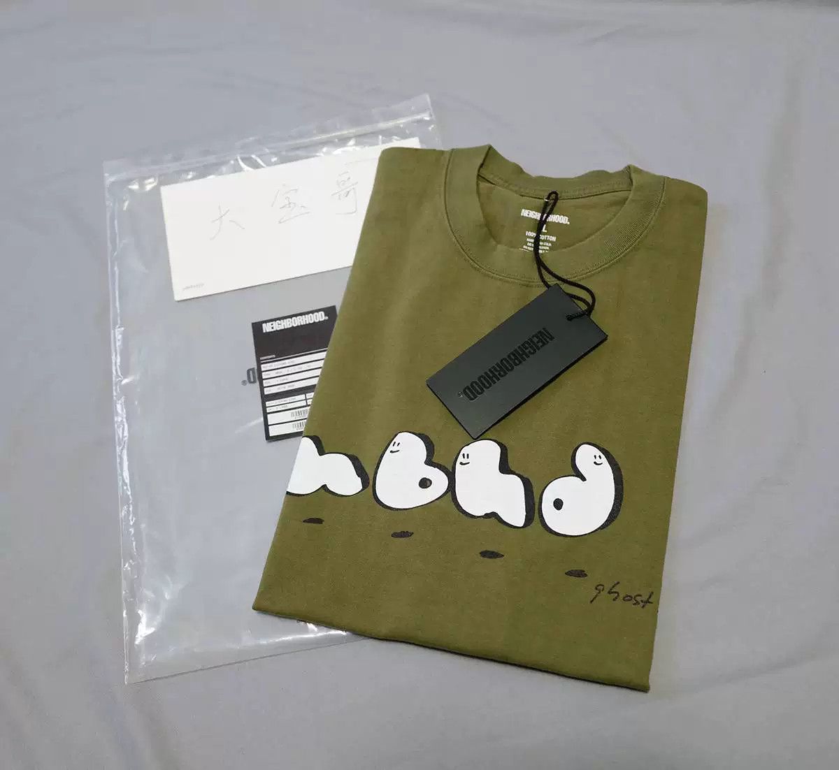 Neighborhood NEIGHBORHOOD NBHD.G C-TEE Ghost Letters Size US XL / EU 56 / 4 - 3 Thumbnail