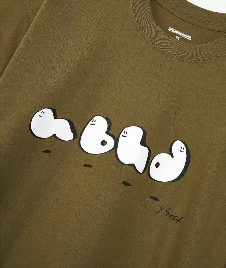 Neighborhood NEIGHBORHOOD NBHD.G C-TEE Ghost Letters Size US XL / EU 56 / 4 - 5 Thumbnail