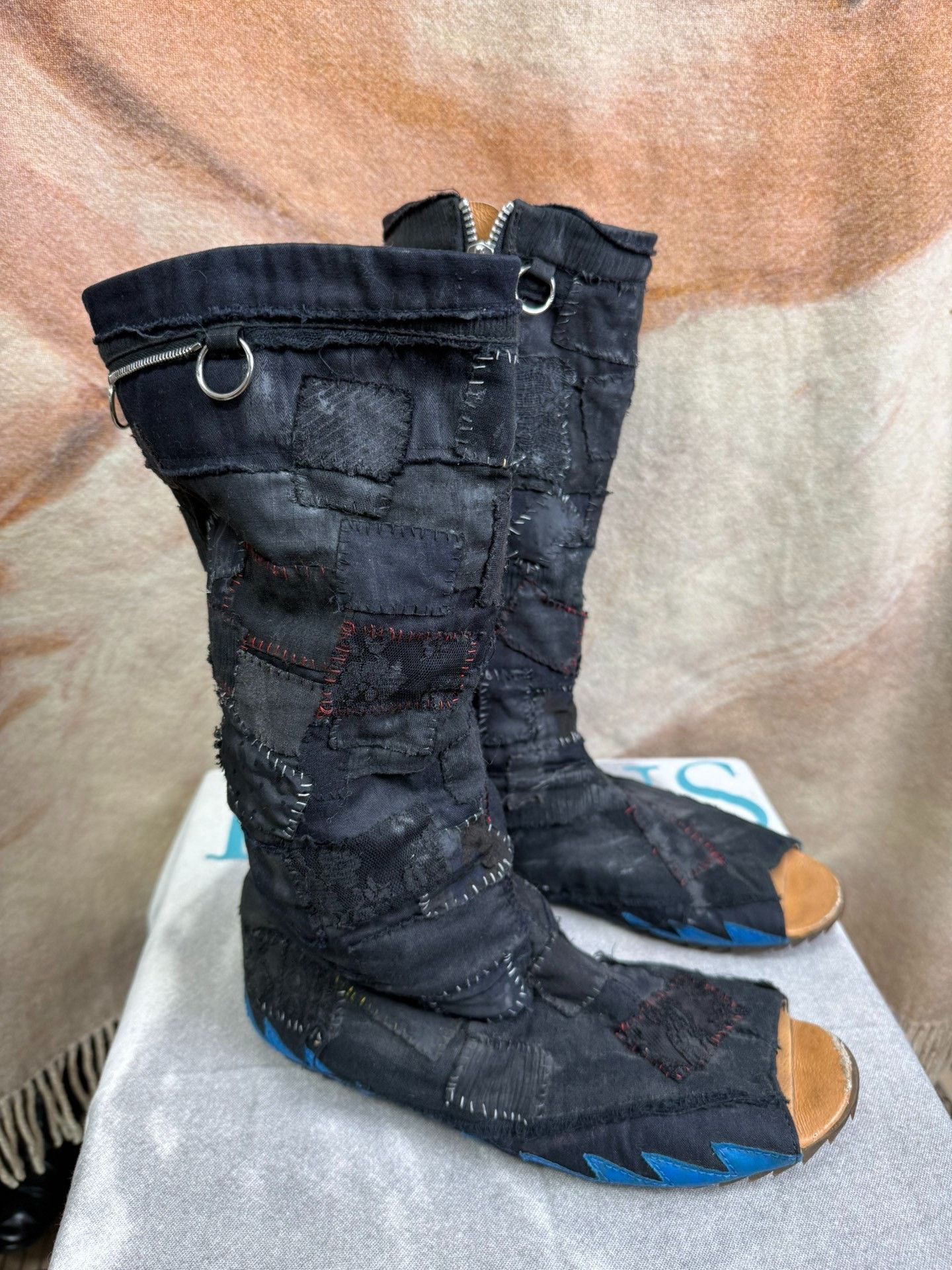 Undercover UNDERCOVER 03SS SCAB Patch Boots Size US 6 / EU 39 - 3 Thumbnail