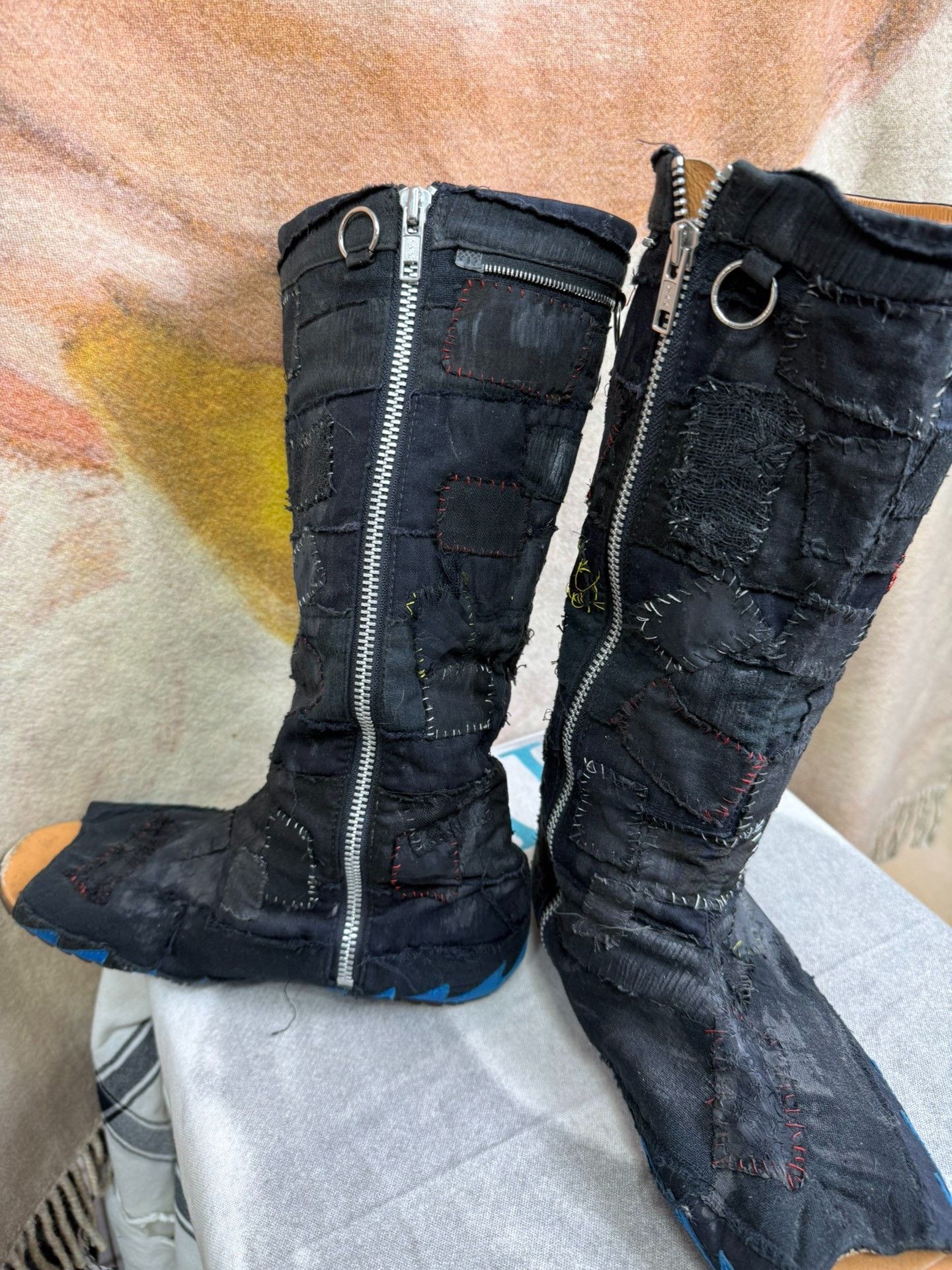 Undercover UNDERCOVER 03SS SCAB Patch Boots Size US 6 / EU 39 - 6 Thumbnail
