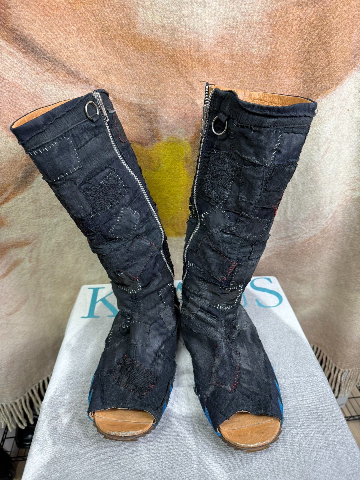 Undercover UNDERCOVER 03SS SCAB Patch Boots Size US 6 / EU 39 - 2 Thumbnail