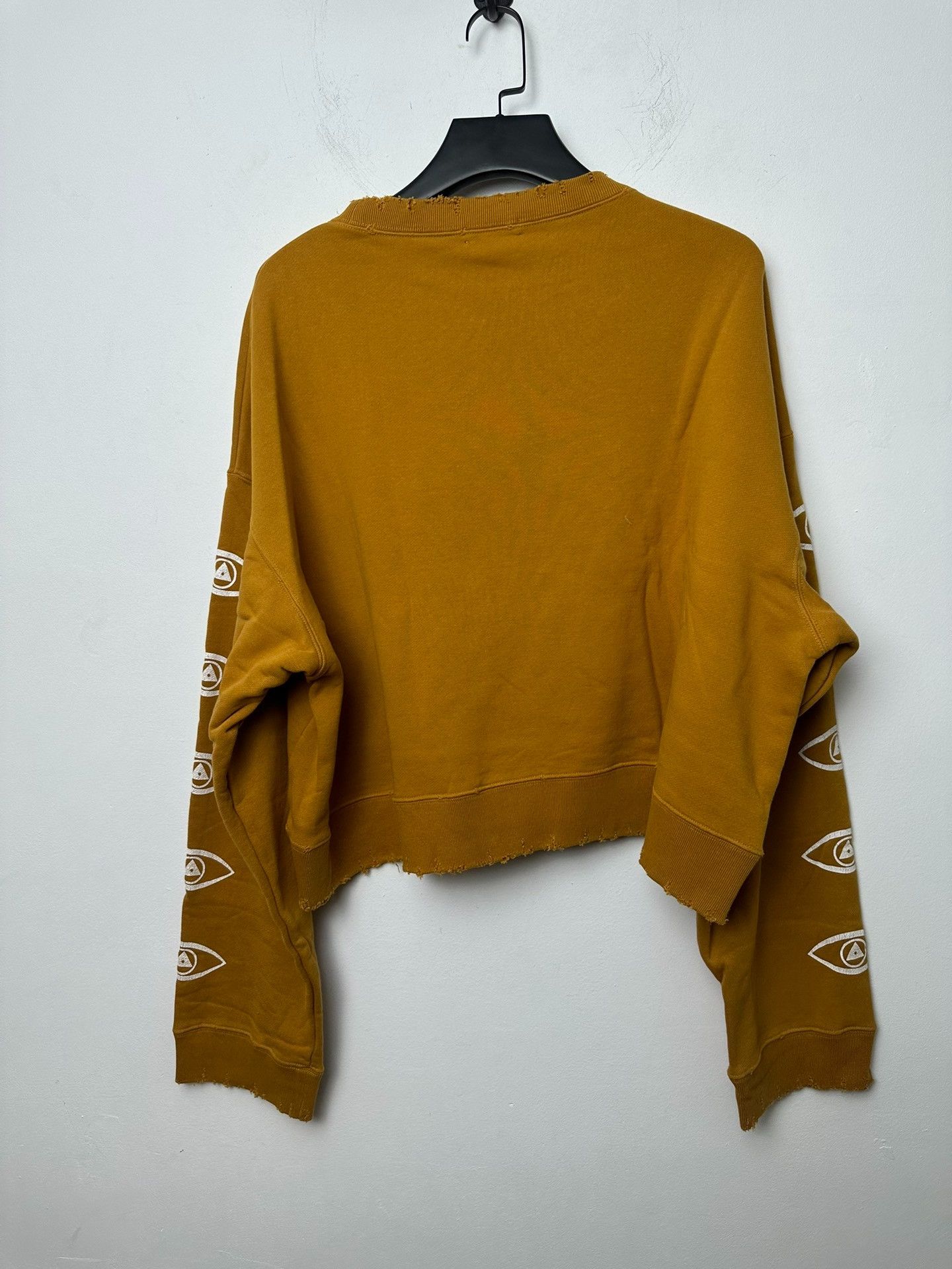 Undercover UNDERCOVER 17AW Brain Washed Distressed Cropped Sweatshirt Size M / US 6-8 / IT 42-44 - 6 Thumbnail