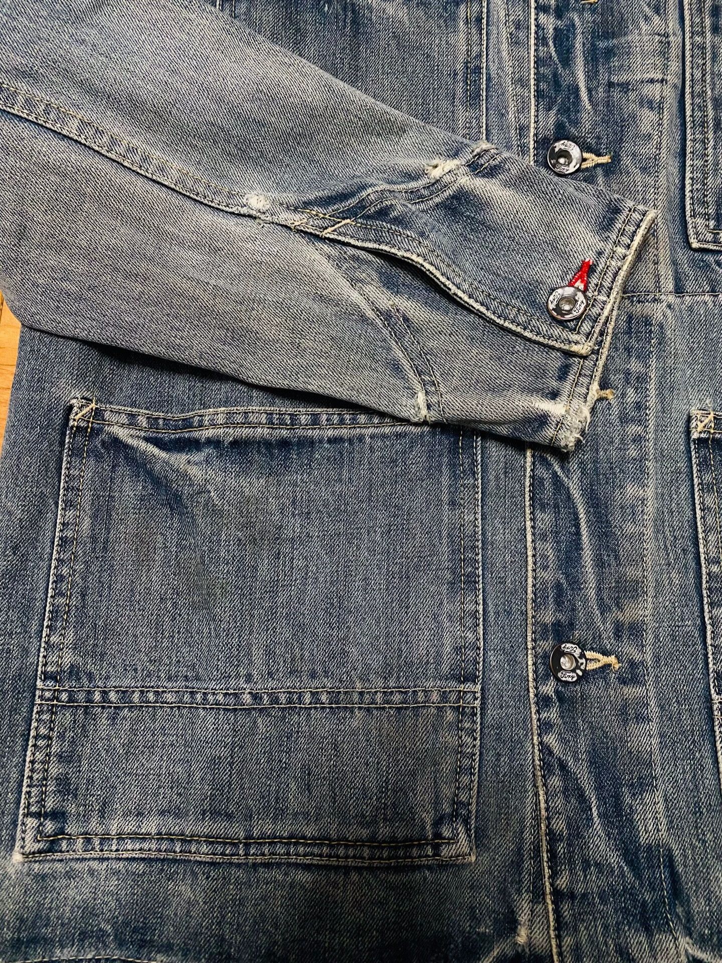 Neighborhood NEIGHBORHOOD SAVAGE Denim Jacket Size US M / EU 48-50 / 2 - 5 Thumbnail