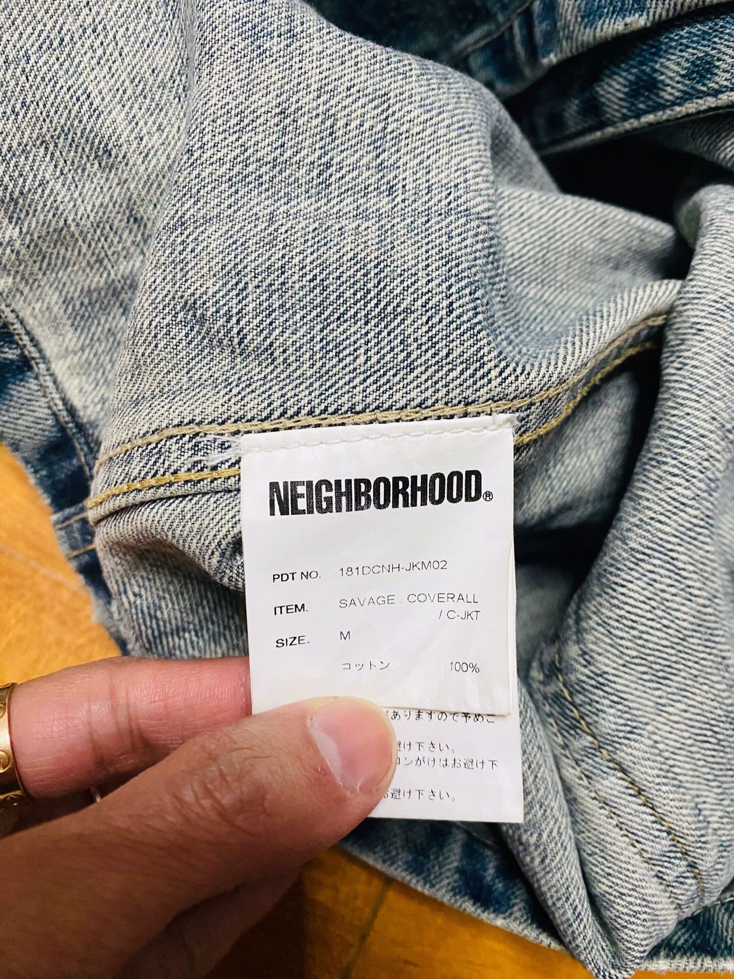 Neighborhood NEIGHBORHOOD SAVAGE Denim Jacket Size US M / EU 48-50 / 2 - 6 Thumbnail