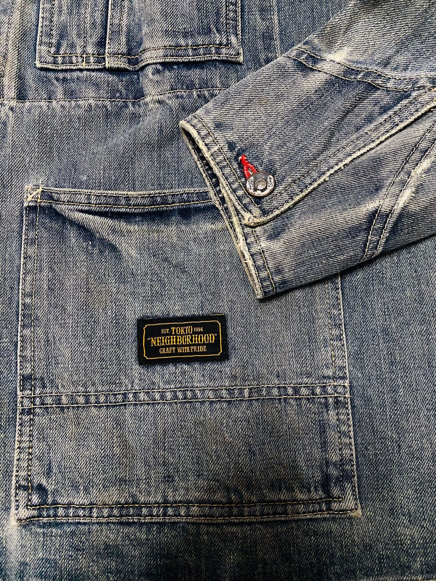 Neighborhood NEIGHBORHOOD SAVAGE Denim Jacket Size US M / EU 48-50 / 2 - 4 Thumbnail