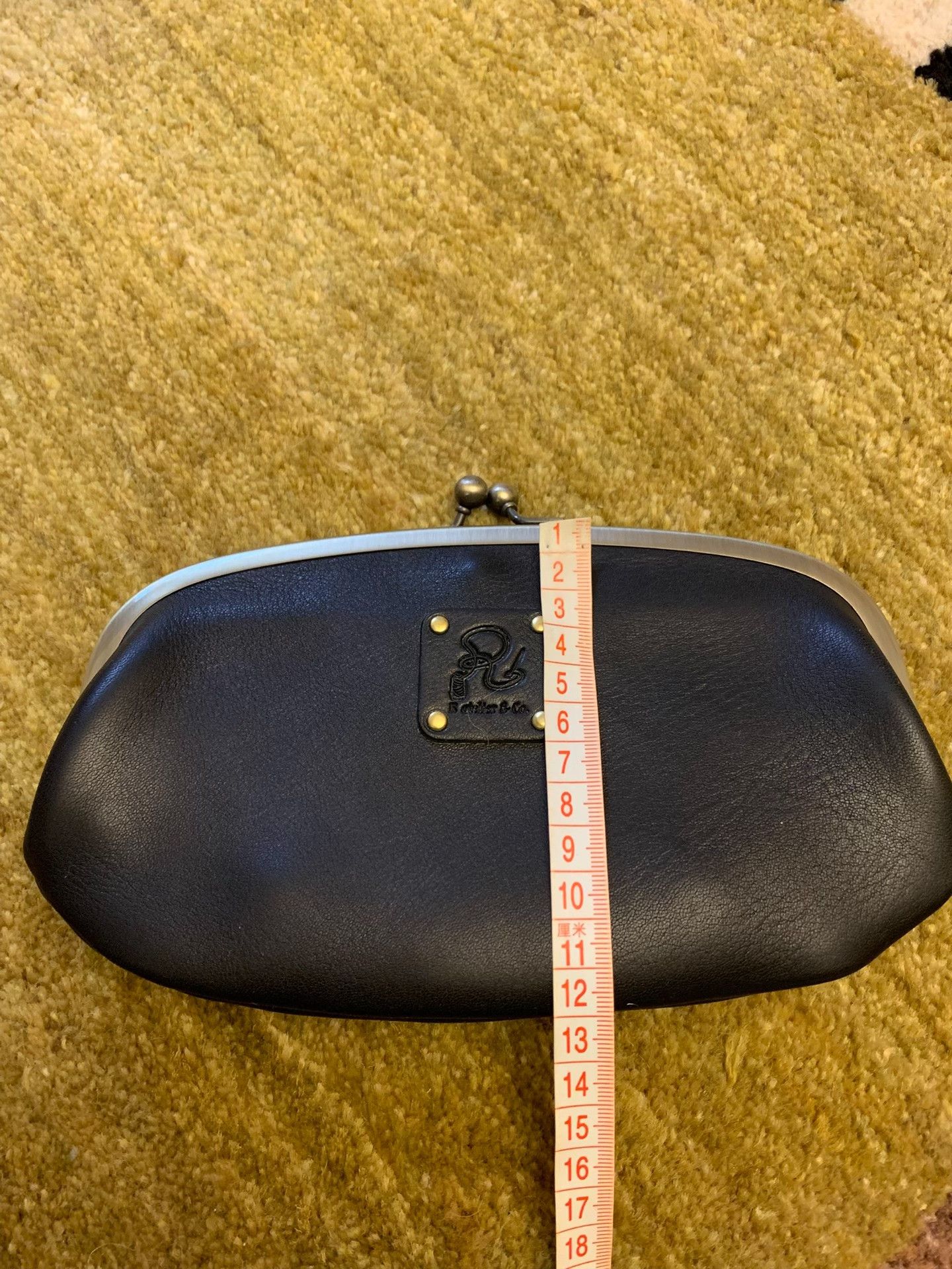 Other Handmade Tochigi Leather Black Large Wallet Clutch Size ONE SIZE - 8 Thumbnail