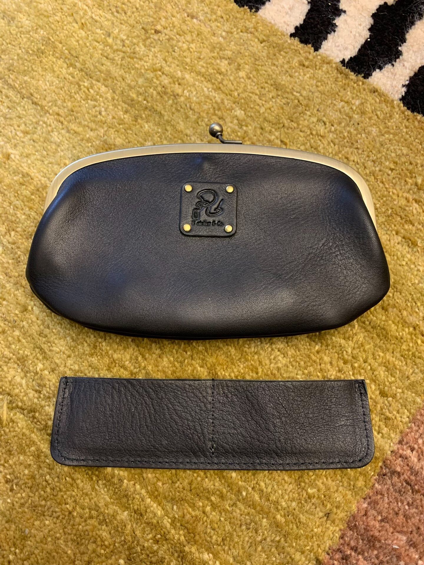 Other Handmade Tochigi Leather Black Large Wallet Clutch Size ONE SIZE - 9 Thumbnail