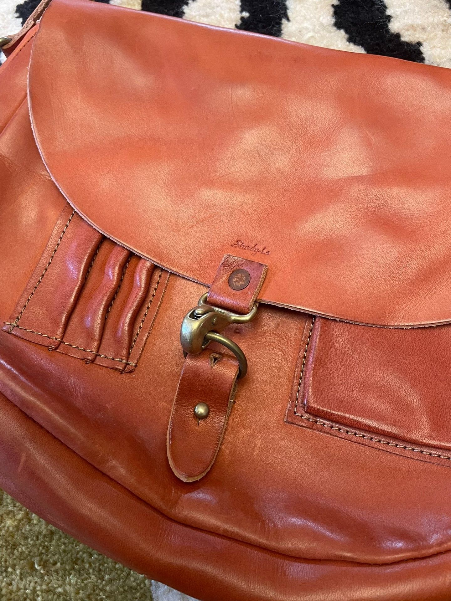 Other Handmade Japanese Oak Leather Shoulder Bag Size ONE SIZE - 2 Thumbnail