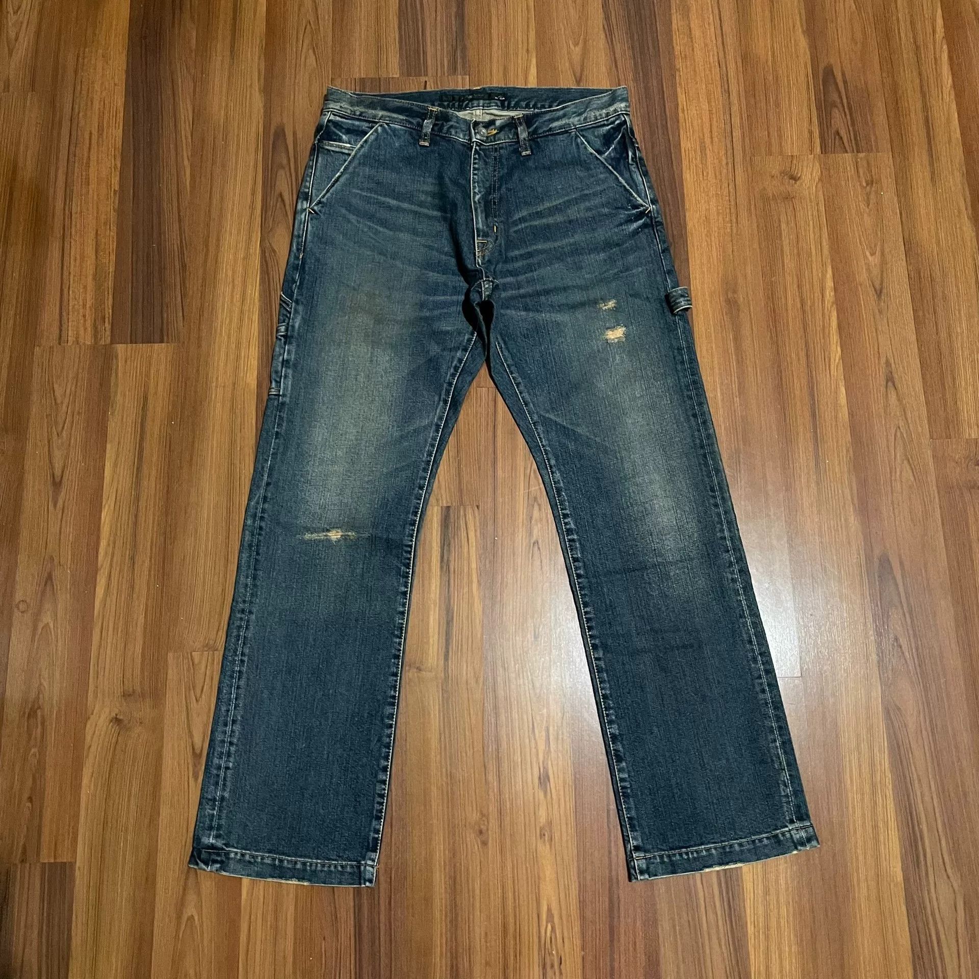 Other REHACER Ethnic Style Washed Jeans Size US 26 / EU 42 - 2 Thumbnail