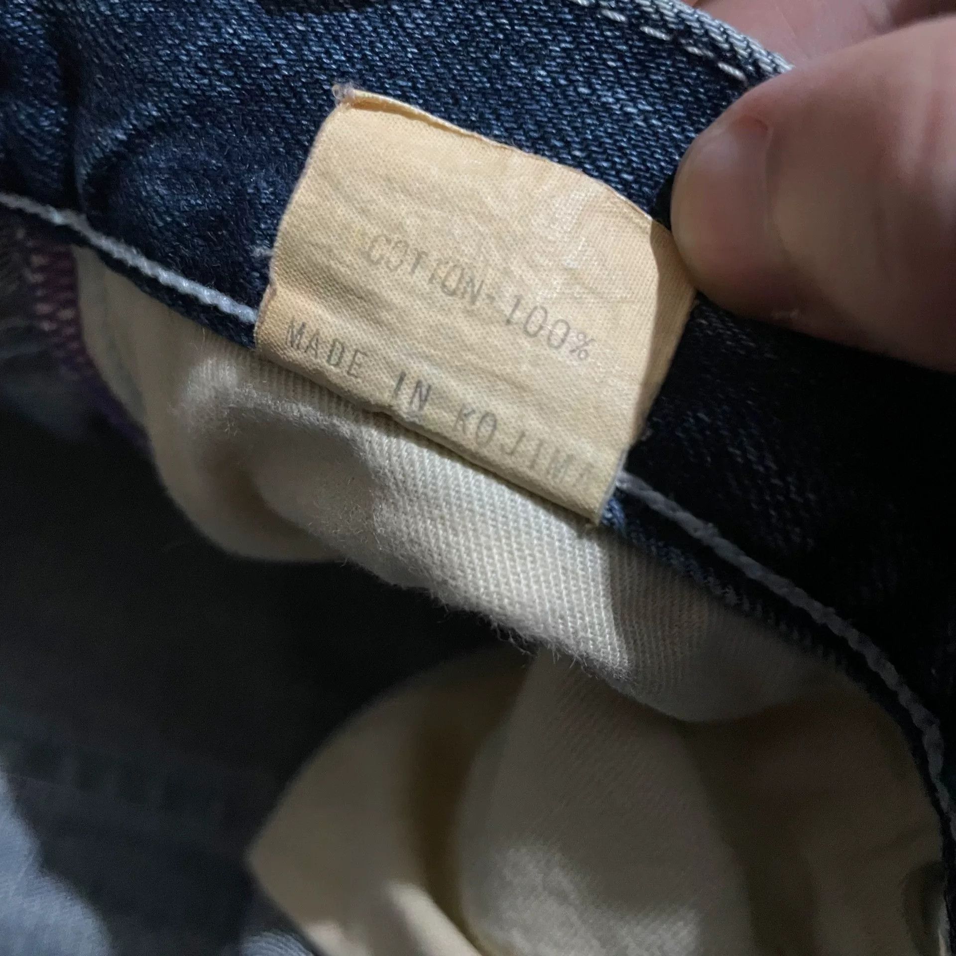 Other Japanese Washed Distressed Jeans Size 42" / US 20 - 8 Thumbnail