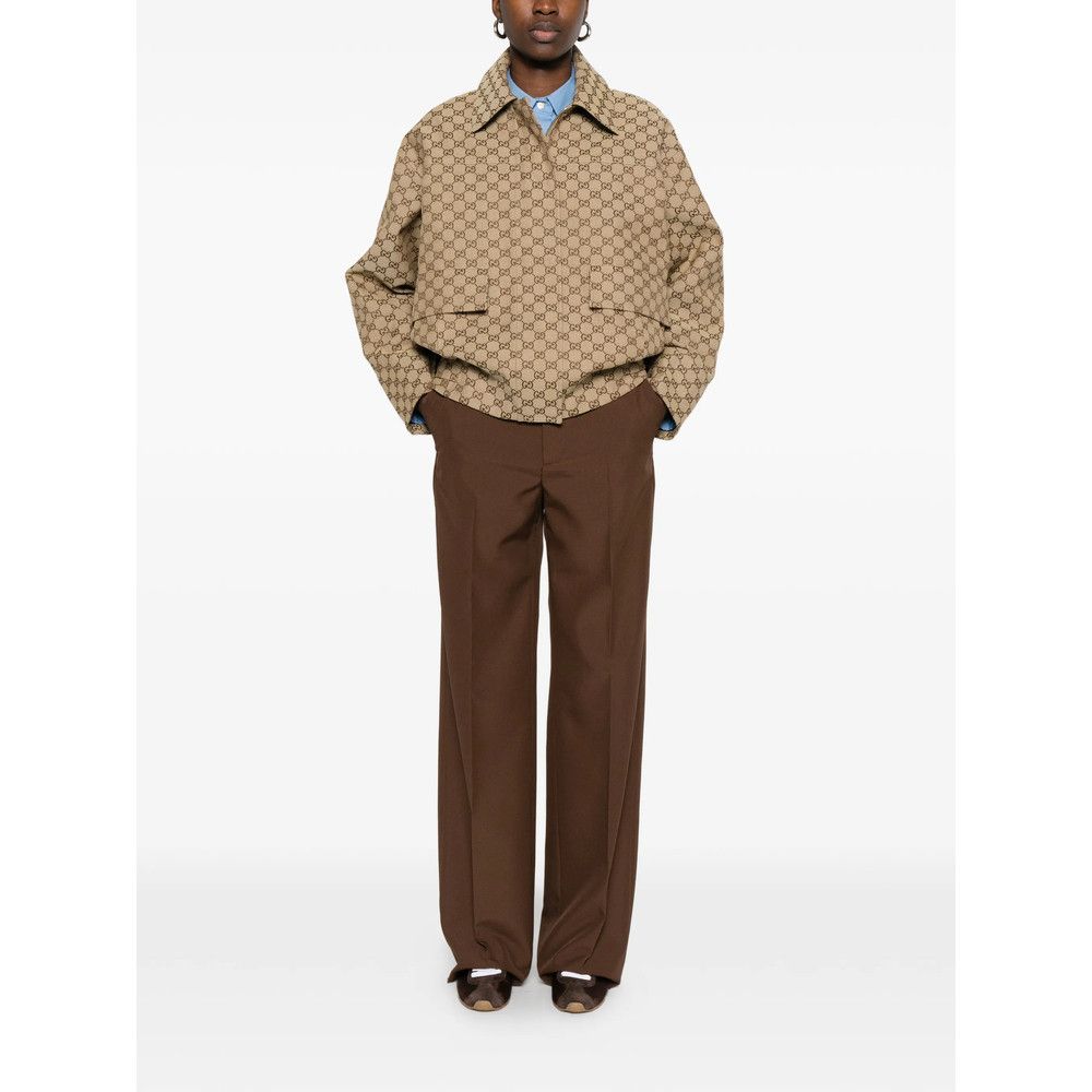 Gucci Gucci NEUTRALS Jackets - Bomber Jackets Size S / US 4 / IT 40 - 4 Thumbnail