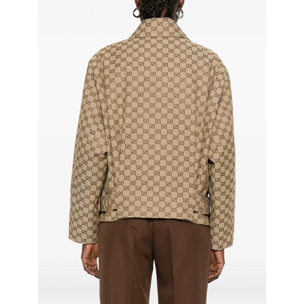 Gucci Gucci NEUTRALS Jackets - Bomber Jackets Size S / US 4 / IT 40 - 5 Thumbnail