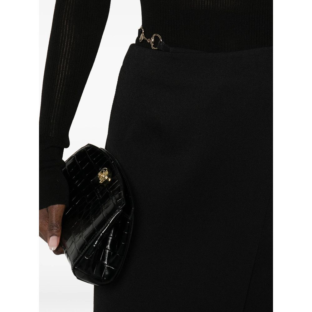 Gucci Gucci BLACK Skirts - Pencil Skirts Size 28" / US 6 / IT 42 - 2 Thumbnail