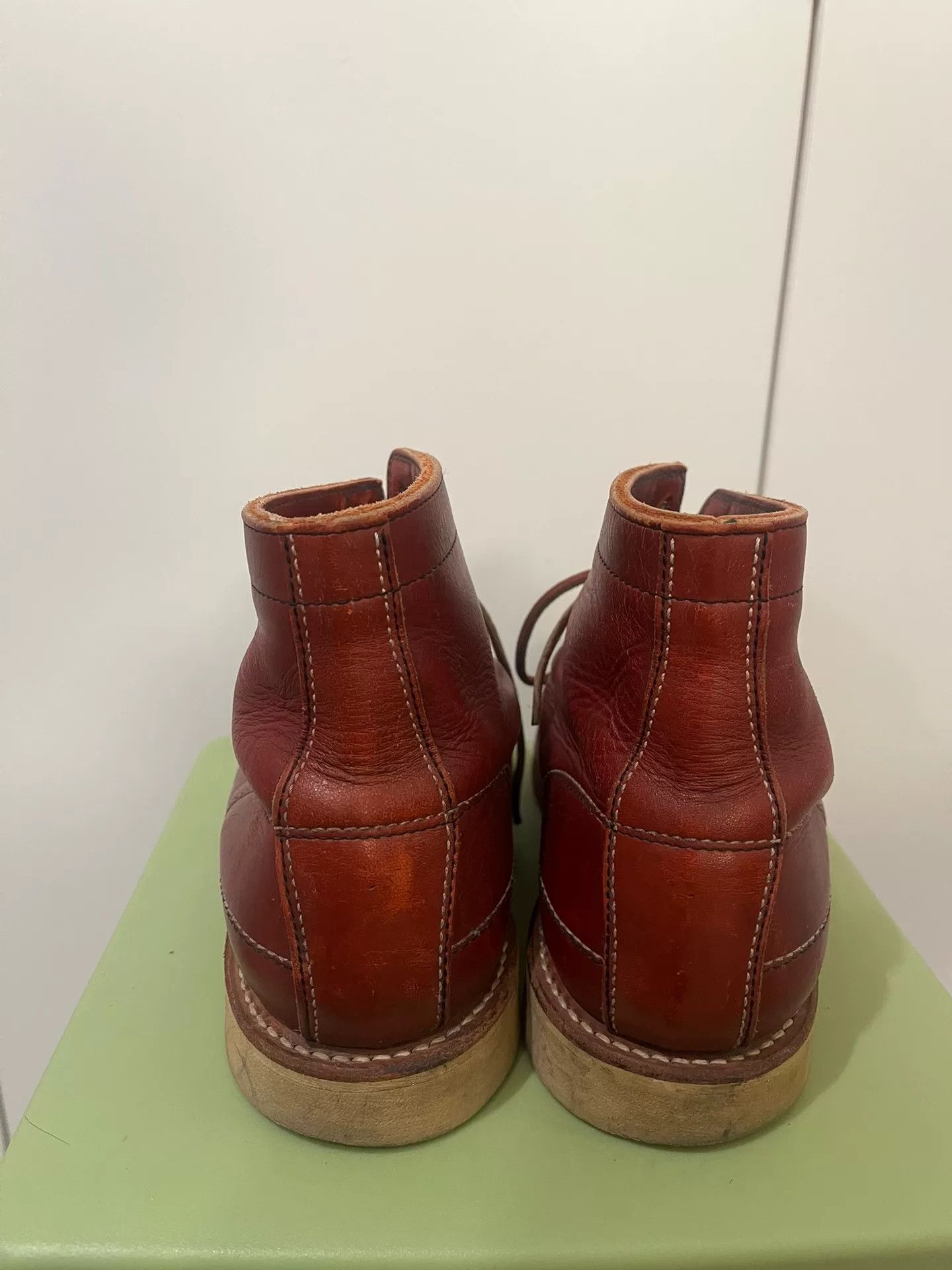 The Real McCoy's Joe McCoy Red Devil Short Face Boots Size US 7.5 / EU 40-41 - 4 Thumbnail