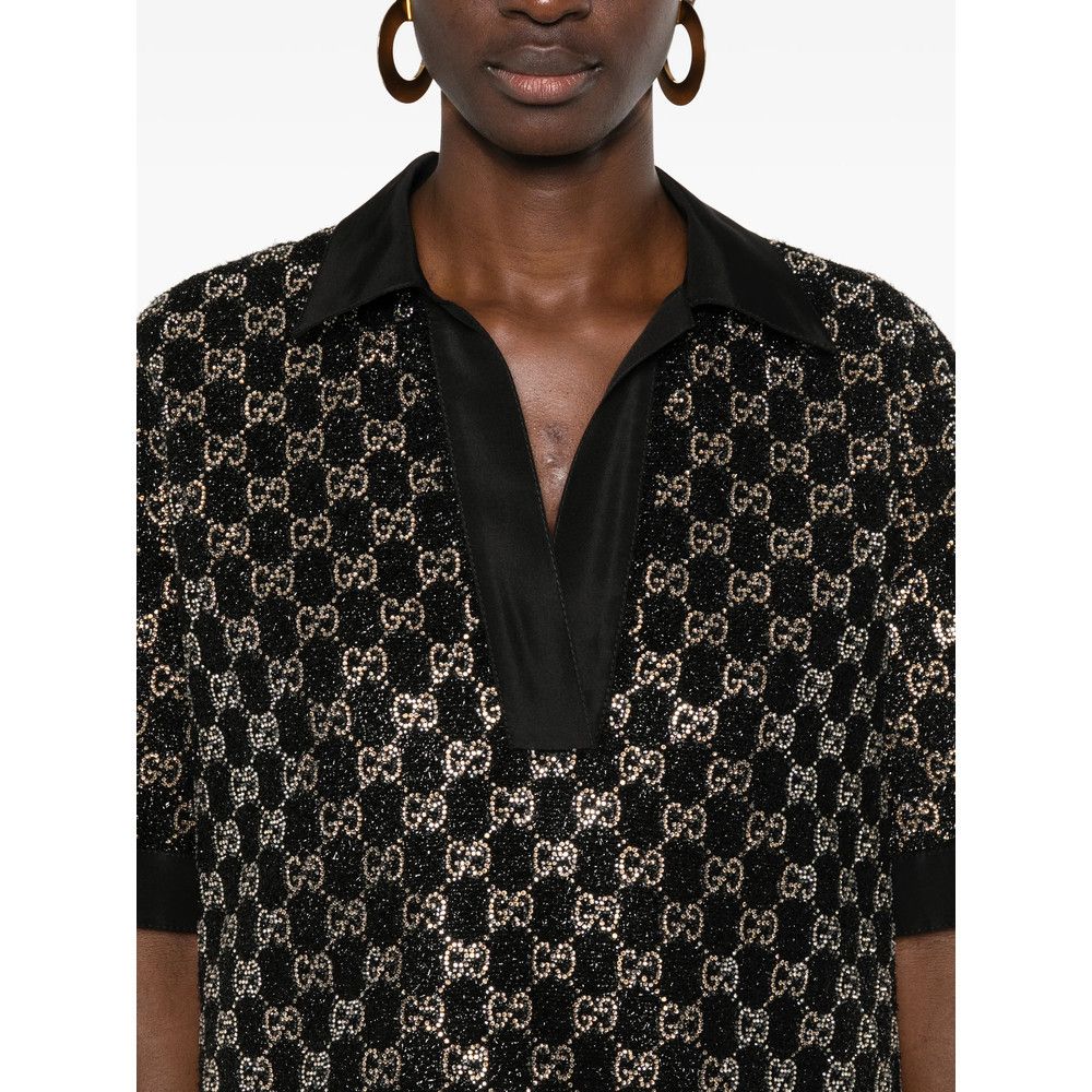 Gucci Gucci BLACK Tops - Shirts Size S / US 4 / IT 40 - 2 Thumbnail
