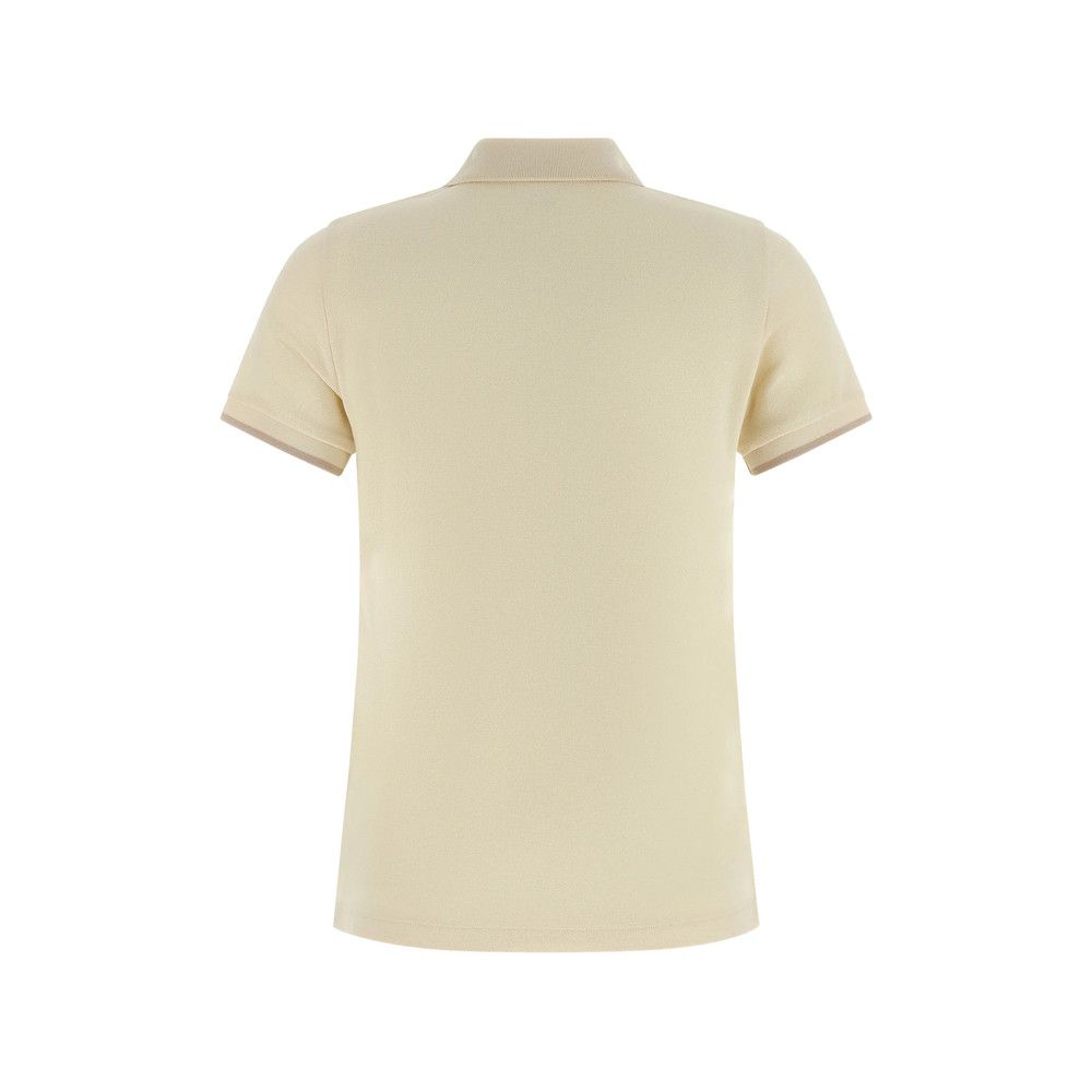 Moncler Moncler WHITE Tops - Polo Tops Size S / US 4 / IT 40 - 4 Thumbnail