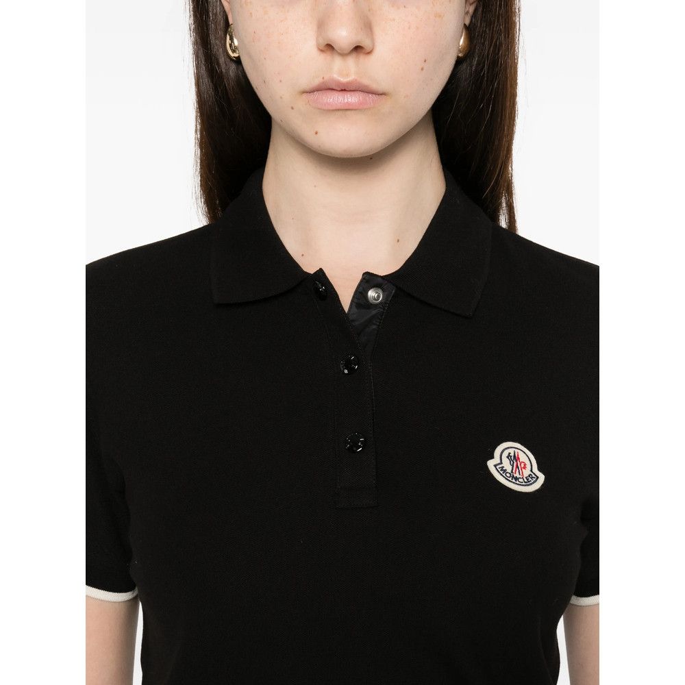 Moncler Moncler BLACK Tops - Polo Tops Size XS / US 0-2 / IT 36-38 - 4 Thumbnail