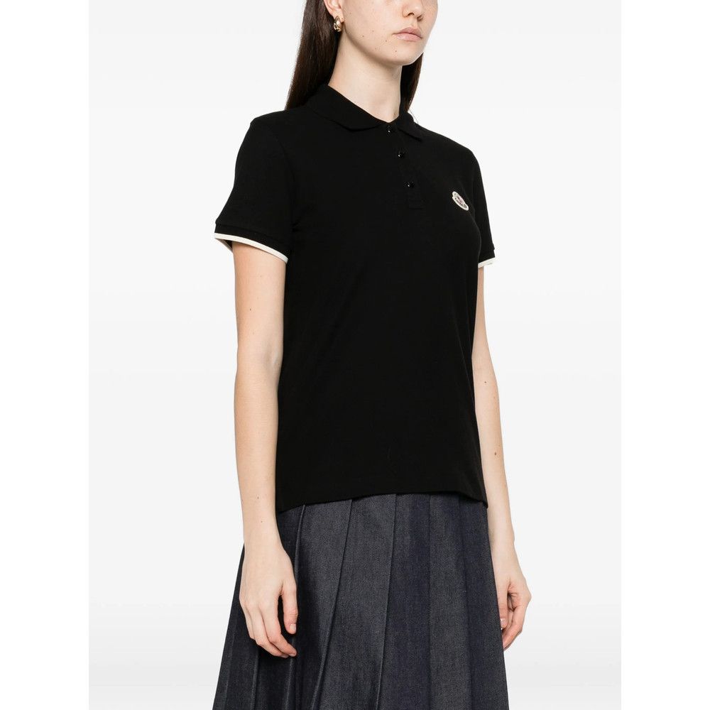 Moncler Moncler BLACK Tops - Polo Tops Size XS / US 0-2 / IT 36-38 - 2 Thumbnail
