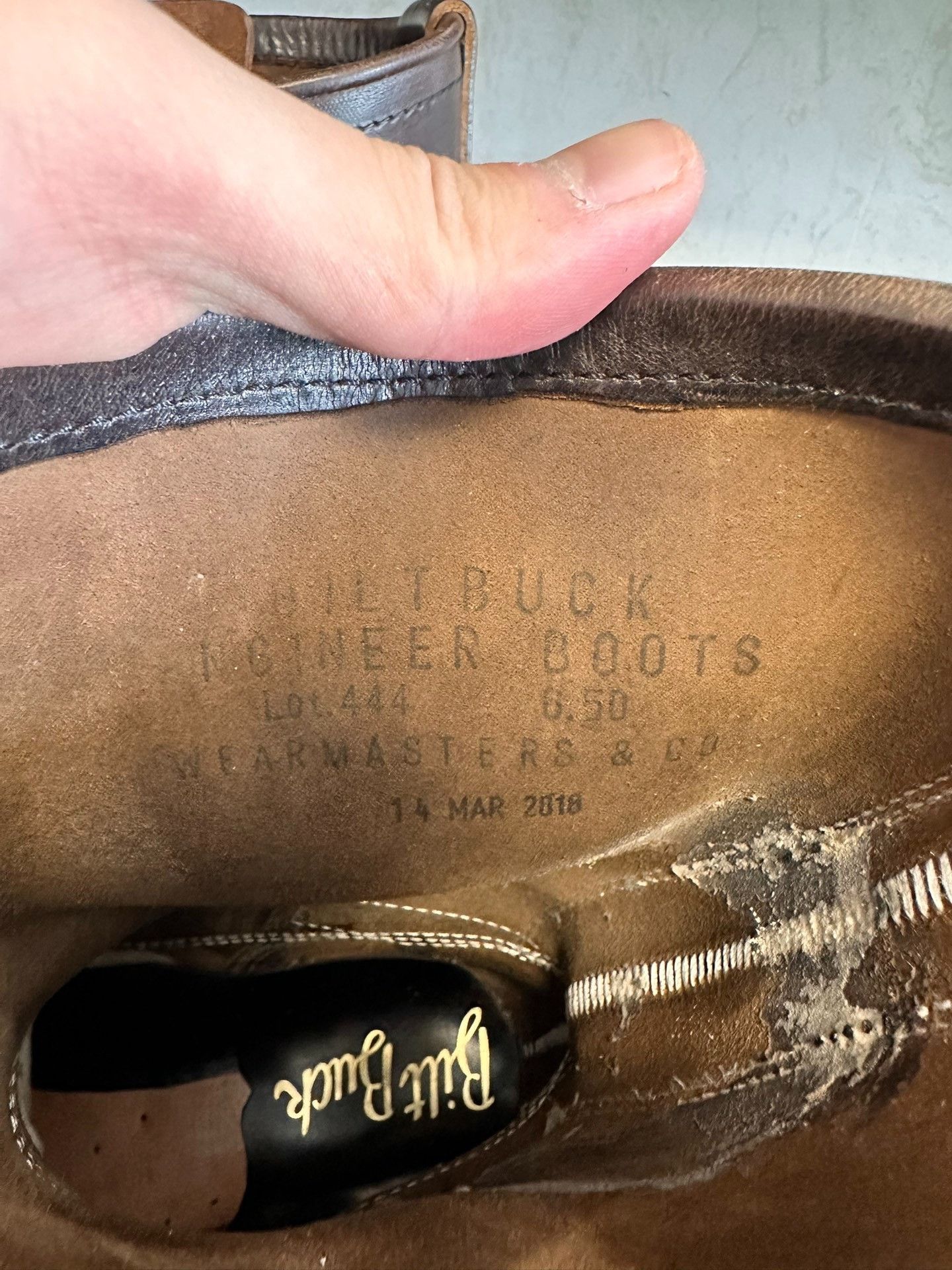 Other Attractions 444 Tea Core Engineer Boots Size US 6.5 / EU 39-40 - 9 Thumbnail
