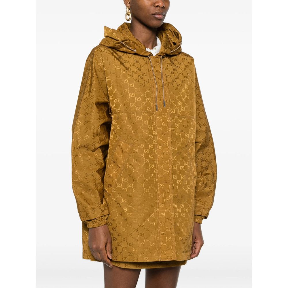 Gucci Gucci NEUTRALS Jackets - Oversized Jackets Size XS / US 0-2 / IT 36-38 - 4 Thumbnail