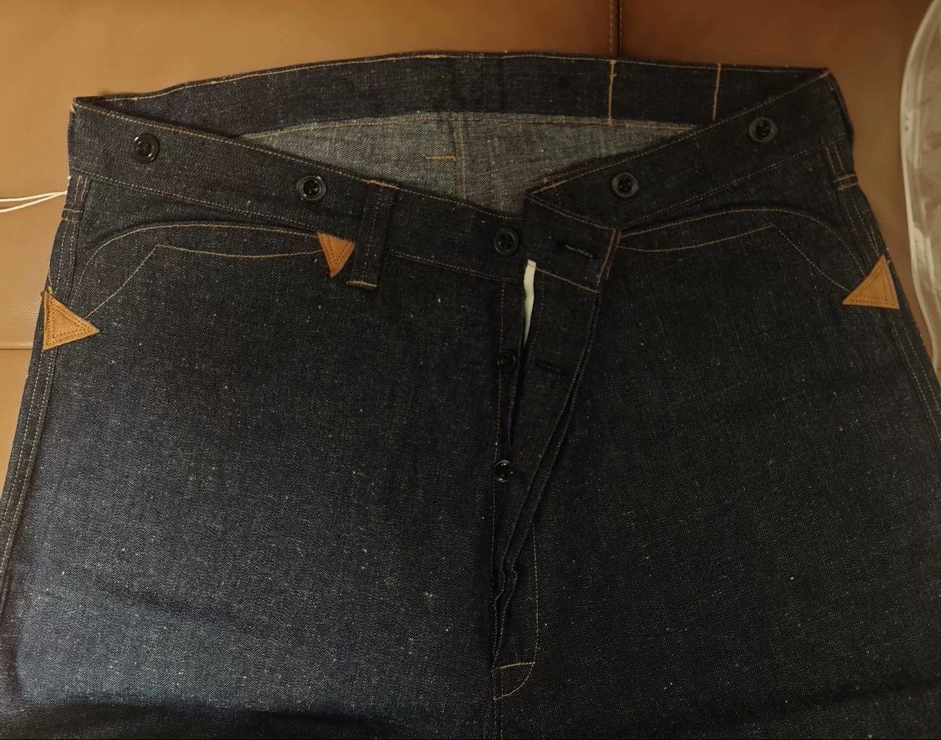 Other Warehouse 1229 Raw Denim Jeans Size US 33 - 3 Thumbnail