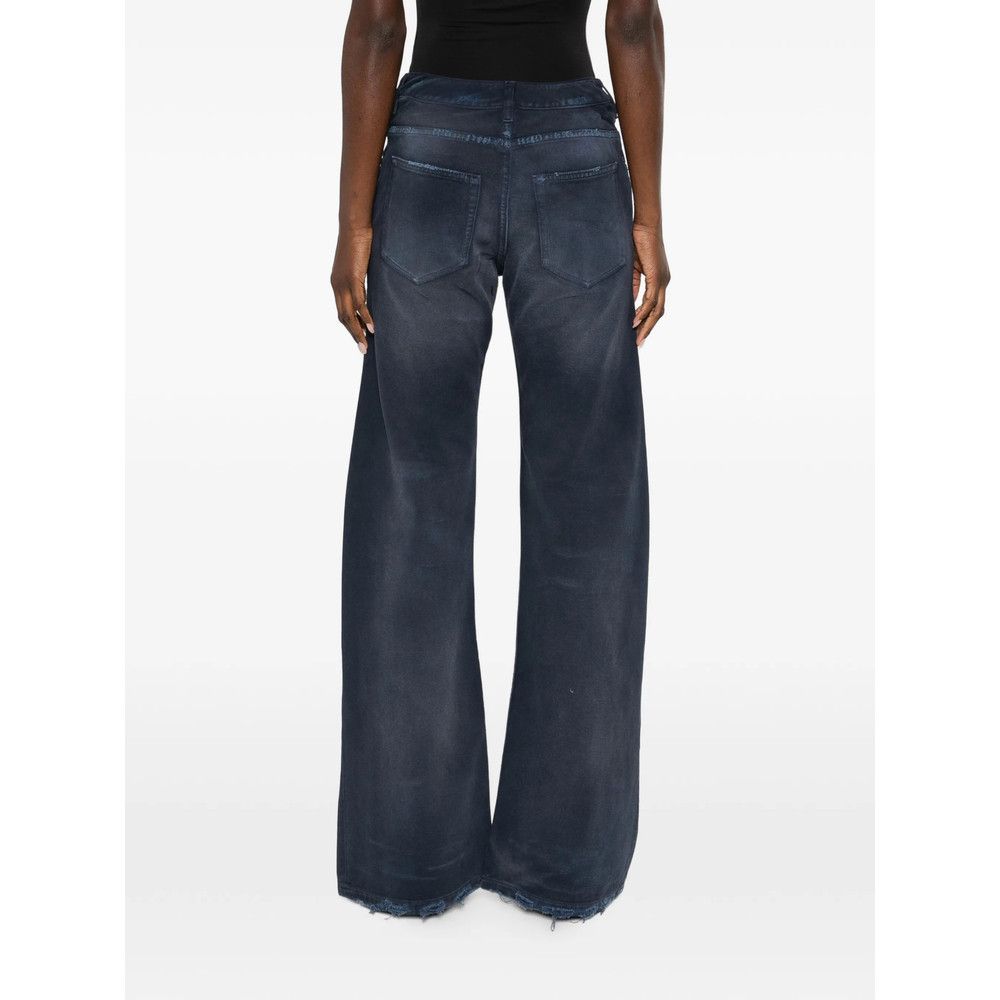 Balenciaga Balenciaga BLUE Denim - Flared Jeans Size 25" / US 0 / IT 36 - 2 Thumbnail