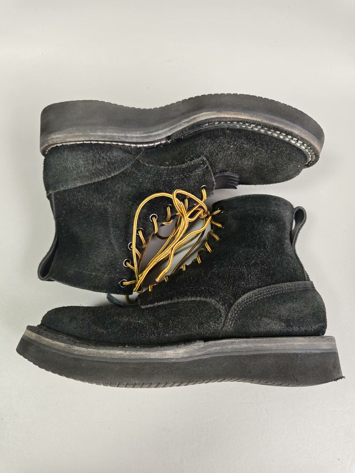 Other White Black Flip Top Classic Boots Size US 7 / EU 40 - 5 Thumbnail