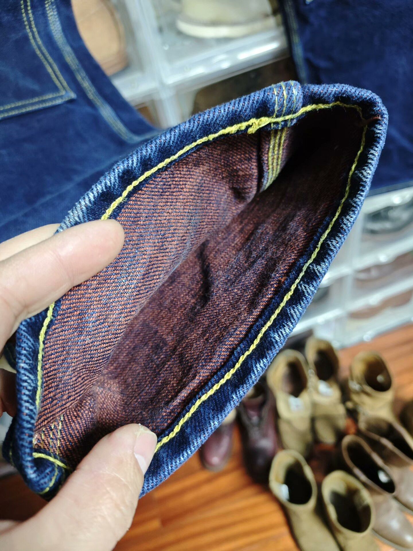 Other Darori Men's Custom Raw Denim Jeans Size US 32 / EU 48 - 5 Thumbnail
