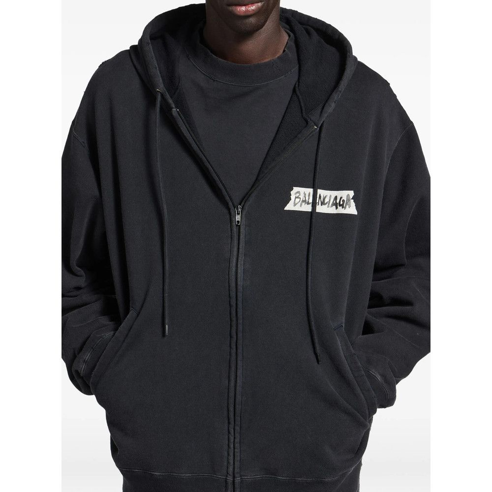 Balenciaga Balenciaga BLACK Sweaters & Knitwear - Hoodies Size US M / EU 48-50 / 2 - 2 Thumbnail