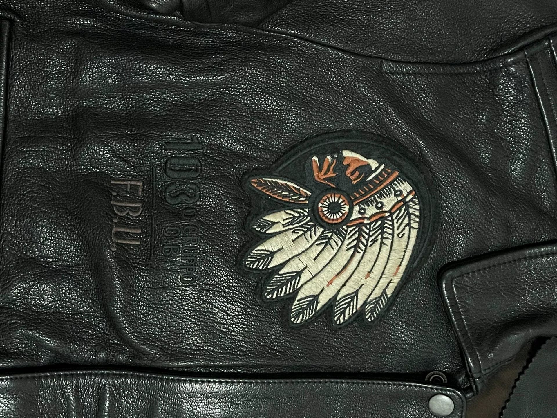 Other Street Tribe Leather Jacket Size US XXL / EU 58 / 5 - 3 Thumbnail