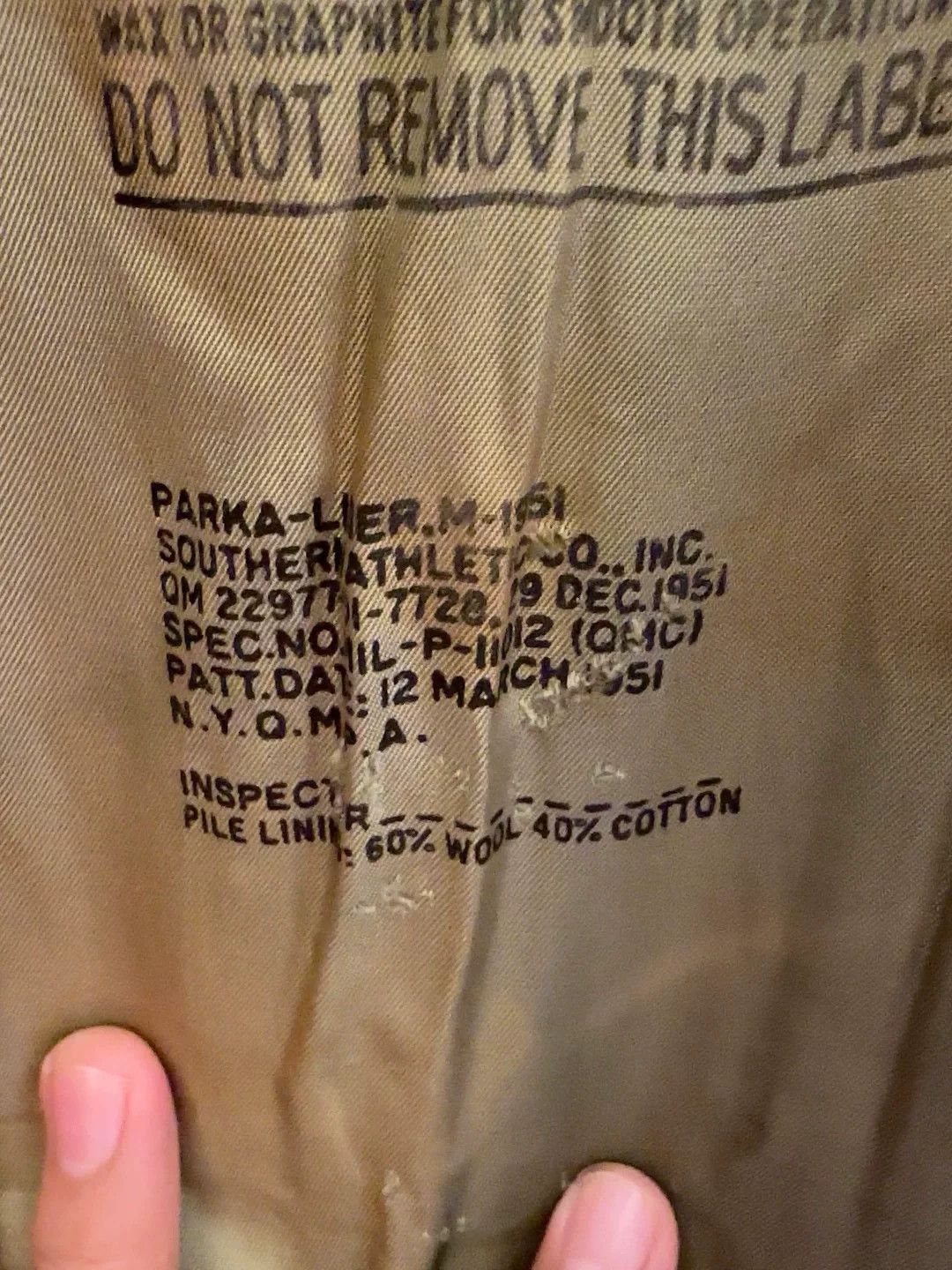 Other First Year M51 Wool Liner Size US M / EU 48-50 / 2 - 5 Thumbnail