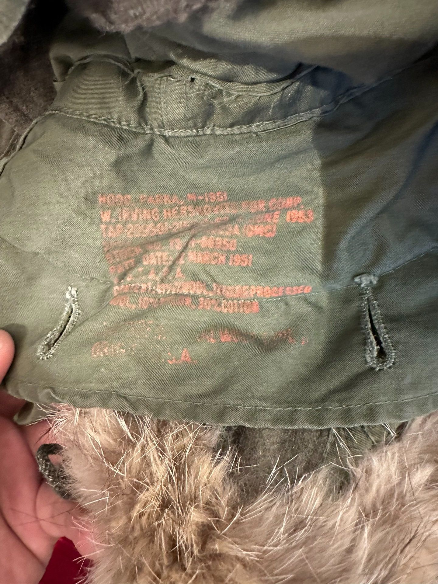 Other Vintage M51 Cotton Parka Size US L / EU 52-54 / 3 - 6 Thumbnail
