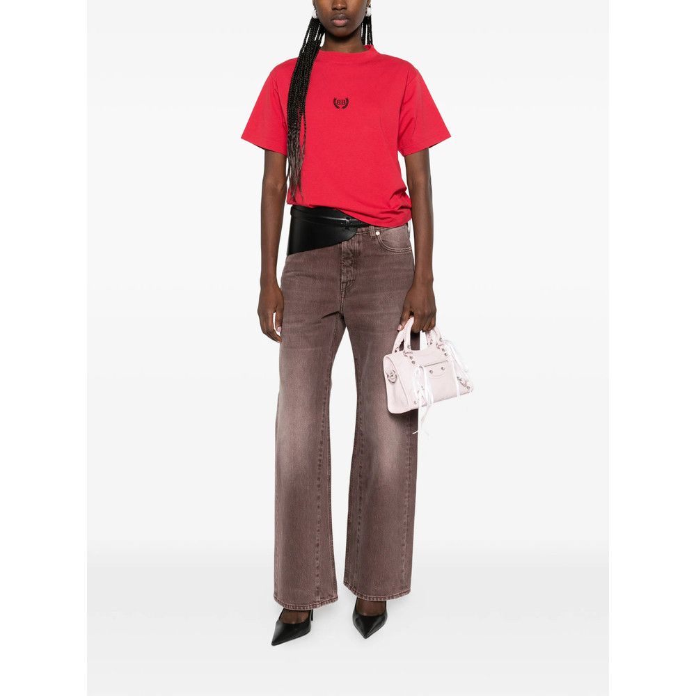 Balenciaga Balenciaga RED Tops - T-shirts & Jerseys Size XS / US 0-2 / IT 36-38 - 2 Thumbnail