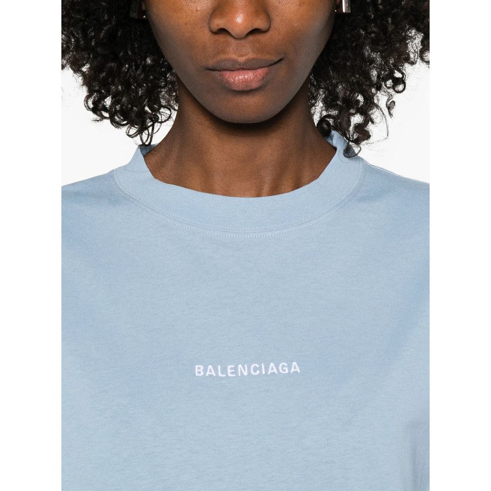 Balenciaga Balenciaga BLUE Tops - T-shirts & Jerseys Size S / US 4 / IT 40 - 3 Thumbnail