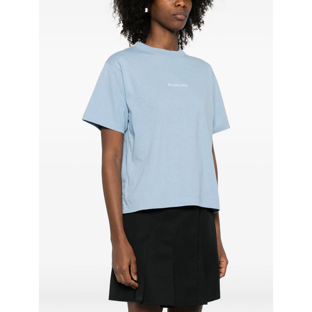 Balenciaga Balenciaga BLUE Tops - T-shirts & Jerseys Size S / US 4 / IT 40 - 4 Thumbnail