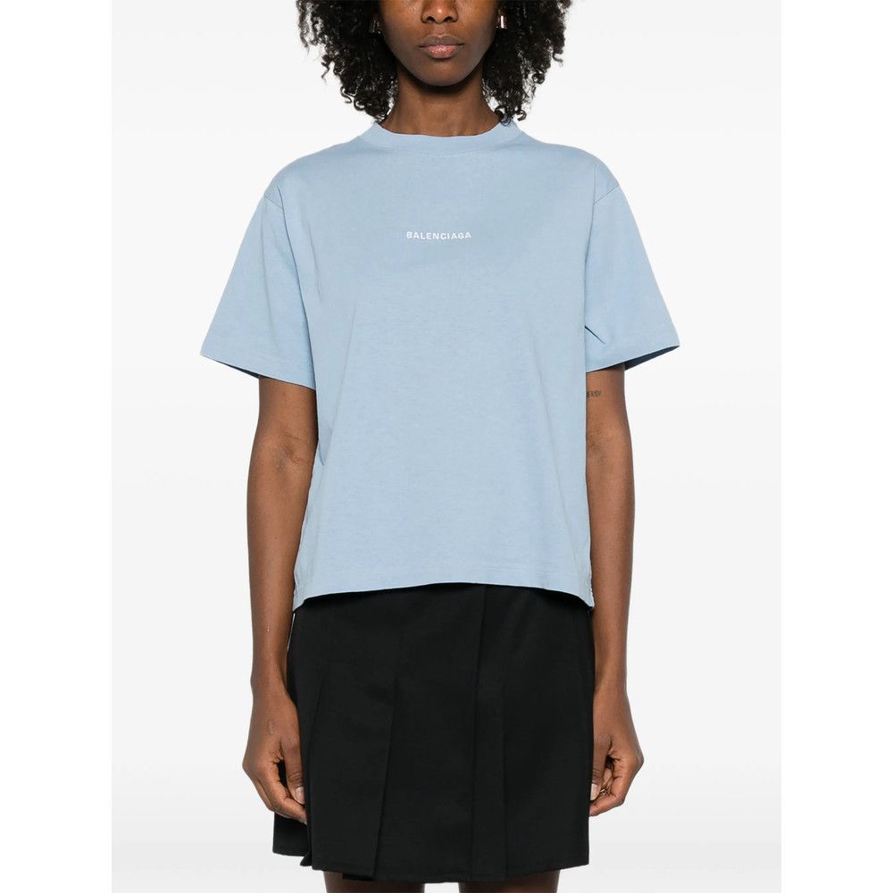 Balenciaga Balenciaga BLUE Tops - T-shirts & Jerseys Size S / US 4 / IT 40 - 5 Thumbnail