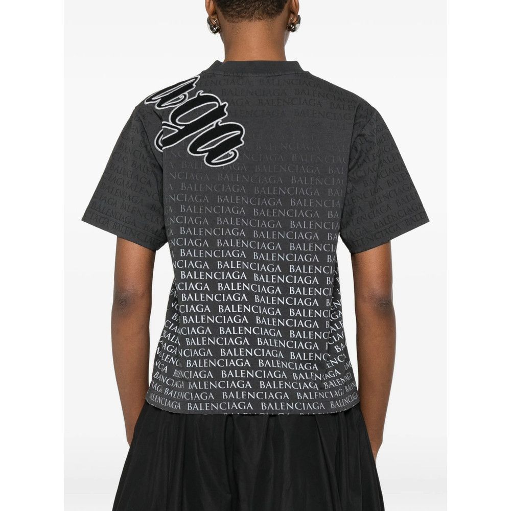 Balenciaga Balenciaga BLACK Tops - T-shirts & Jerseys Size XS / US 0-2 / IT 36-38 - 4 Thumbnail