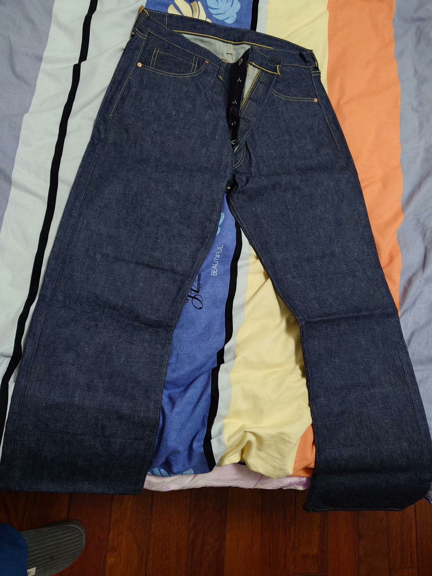 Other Warehouse S1003XX Raw Denim W38 Size US 38 / EU 54 - 2 Thumbnail