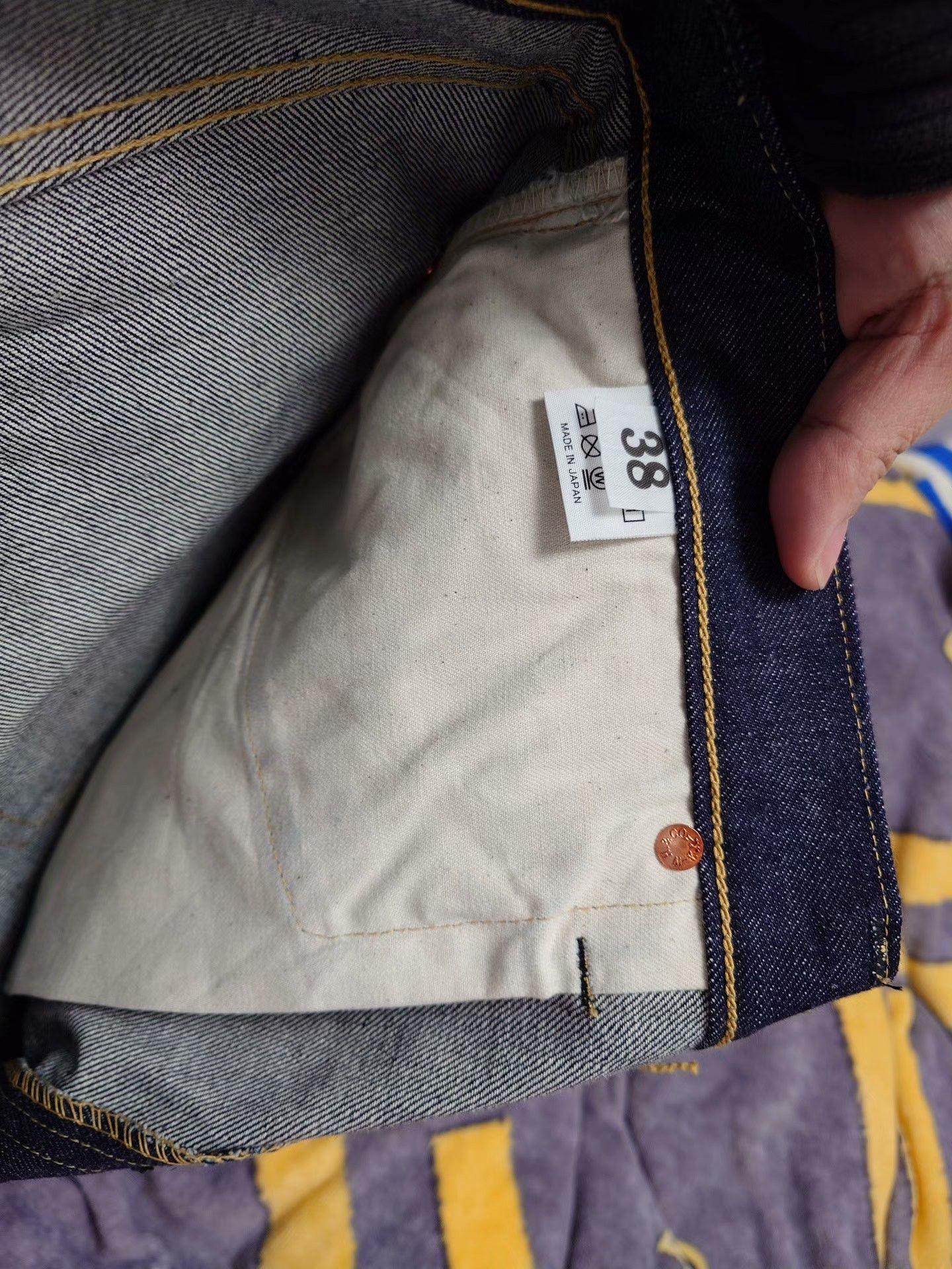 Other Warehouse S1003XX Raw Denim W38 Size US 38 / EU 54 - 5 Thumbnail