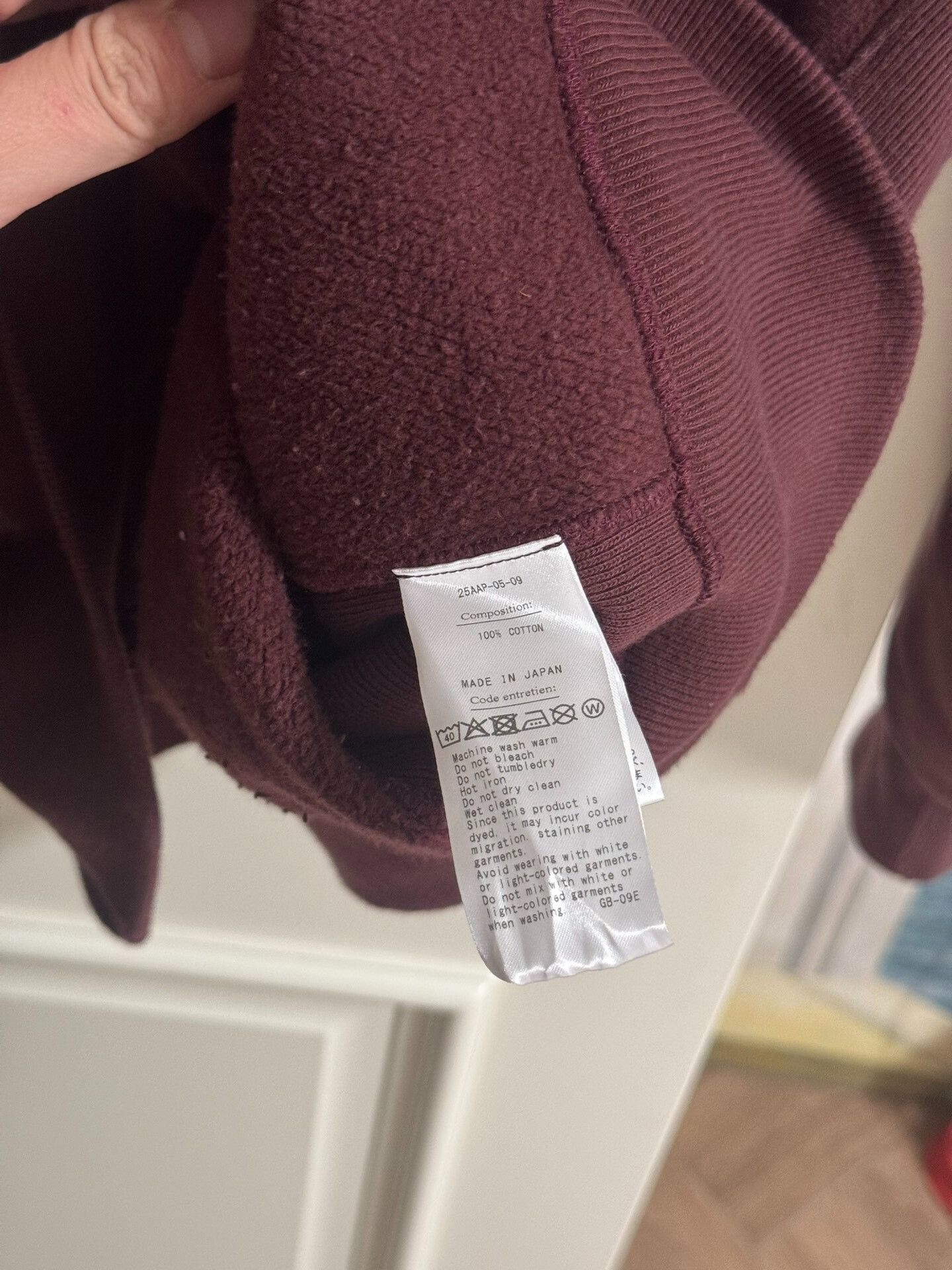 A.PRESSE a.presse Vintage Half Zip Sweat 25AW Size US L / EU 52-54 / 3 - 3 Thumbnail