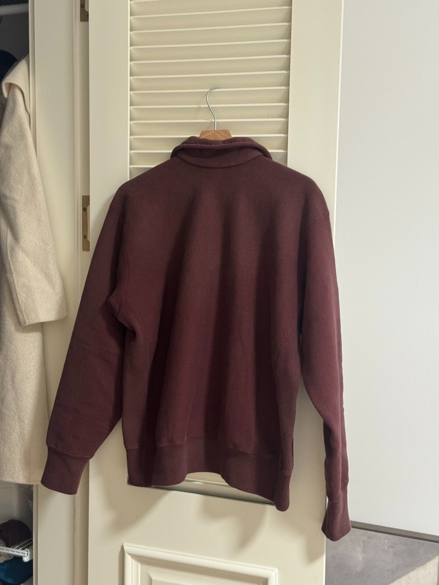A.PRESSE a.presse Vintage Half Zip Sweat 25AW Size US L / EU 52-54 / 3 - 5 Thumbnail