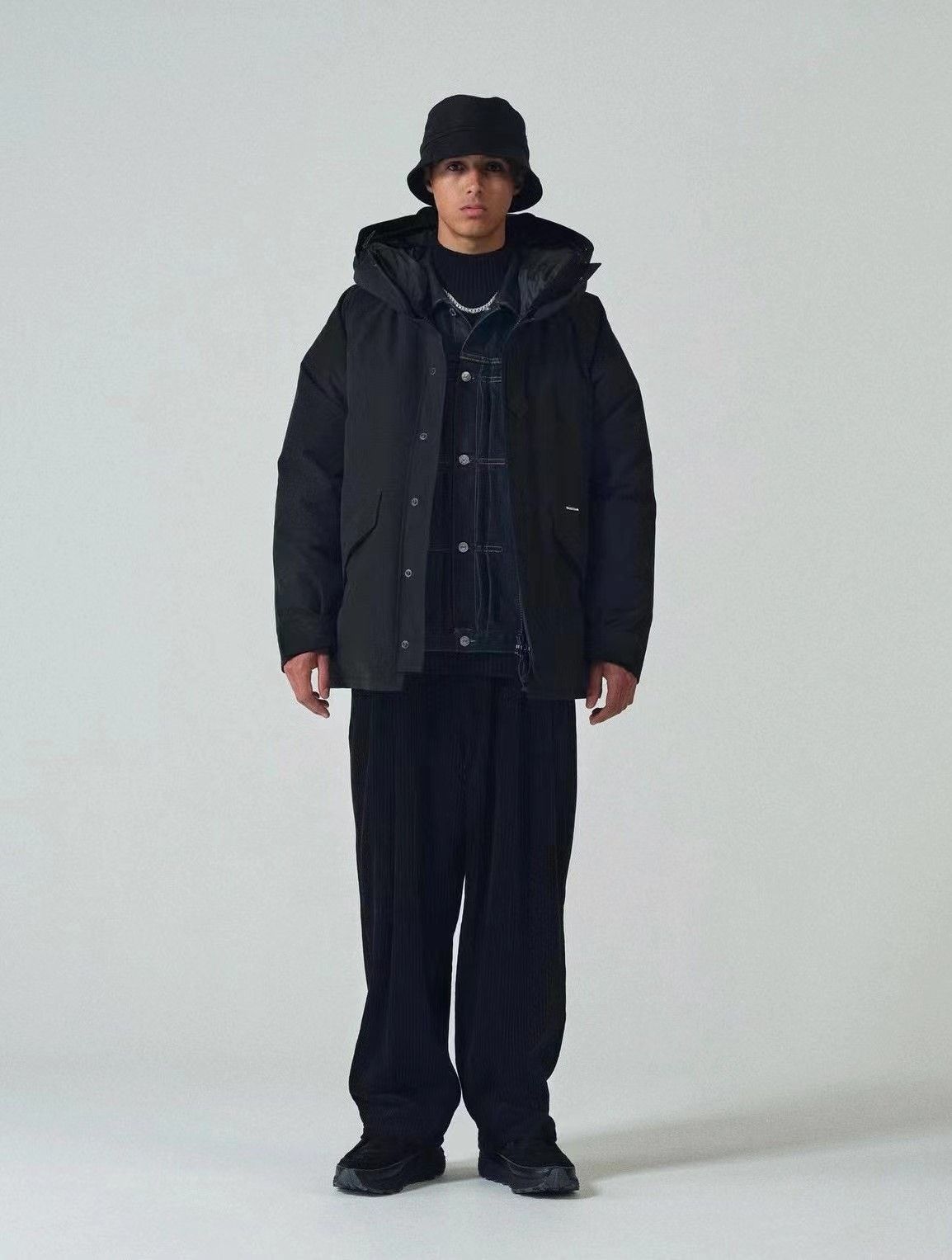 Japanese Brand Cootie Wide Corduroy 2 Tuck Trousers Size US 31 - 5 Thumbnail