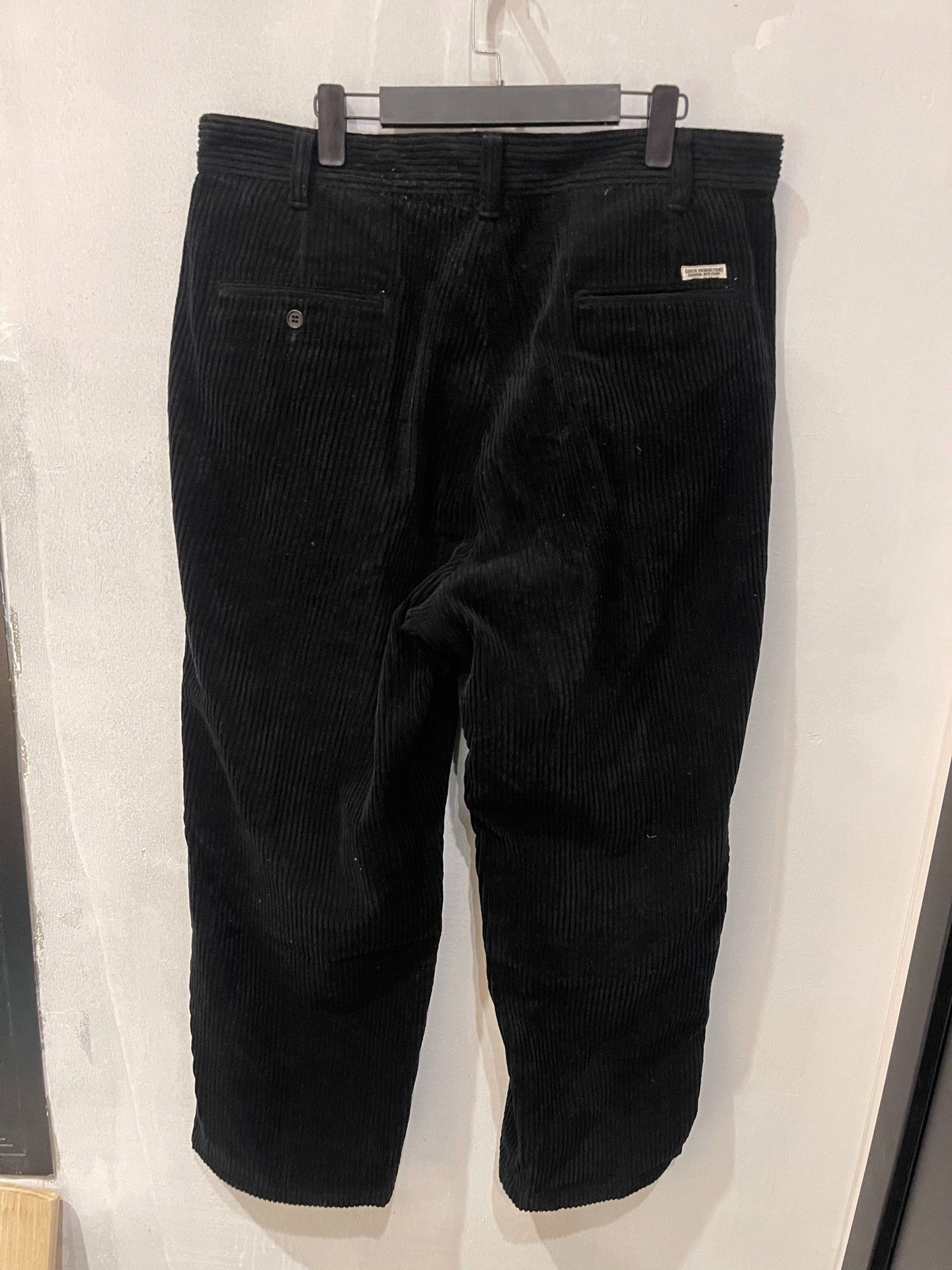 Japanese Brand Cootie Wide Corduroy 2 Tuck Trousers Size US 31 - 2 Thumbnail