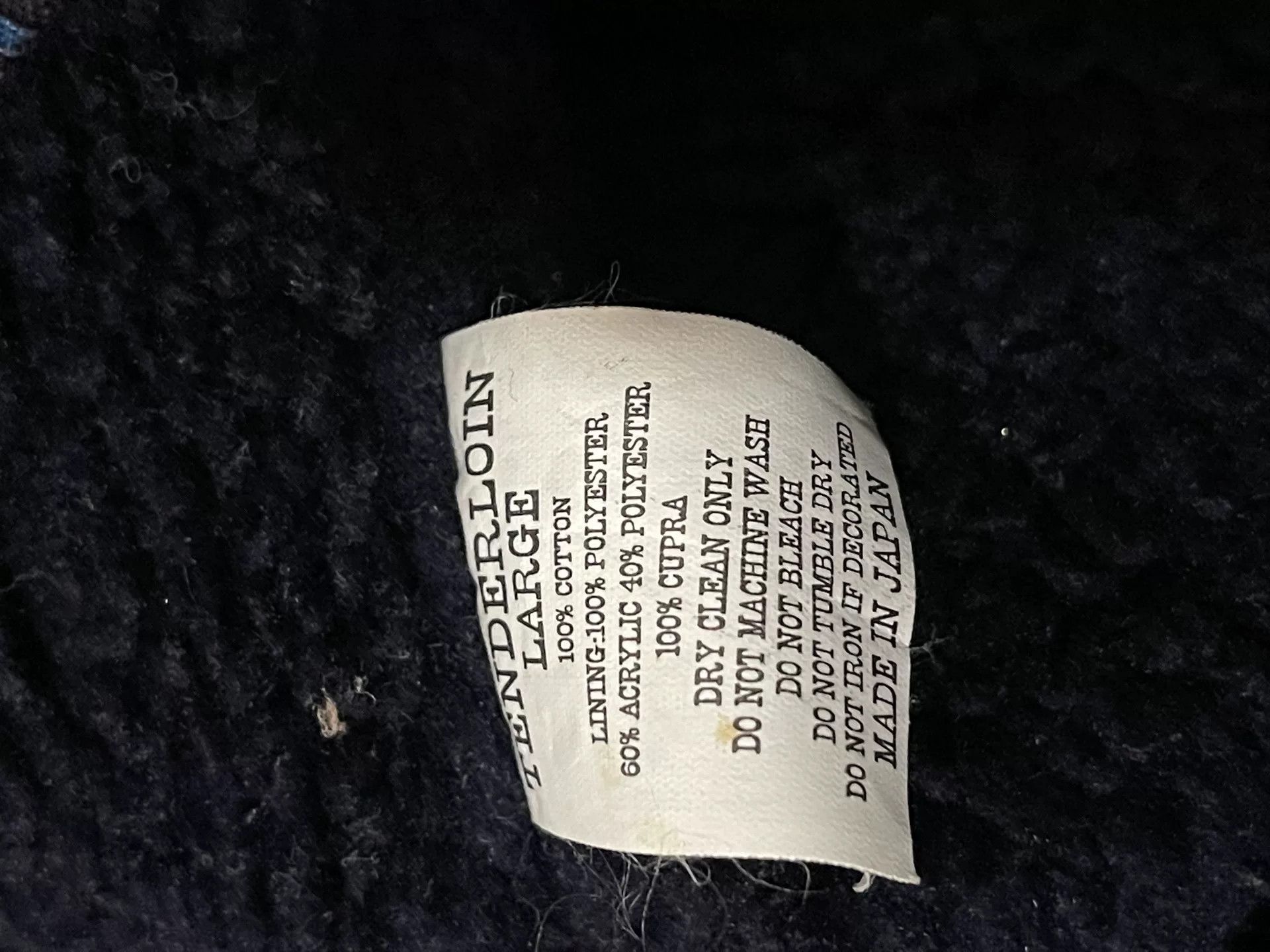 Japanese Brand Tenderloin Blue Corduroy Jacket Size US L / EU 52-54 / 3 - 4 Thumbnail