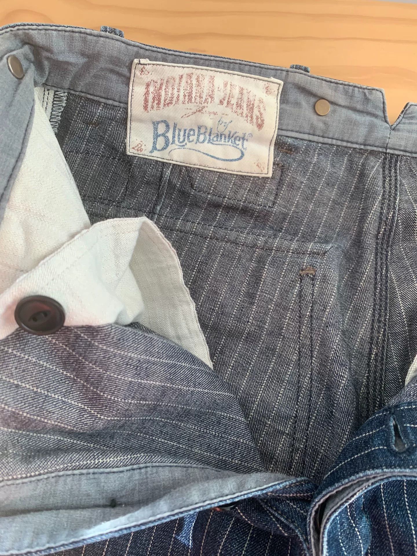 Japanese Brand Blue Work Pants Size US 28 / EU 44 - 4 Thumbnail