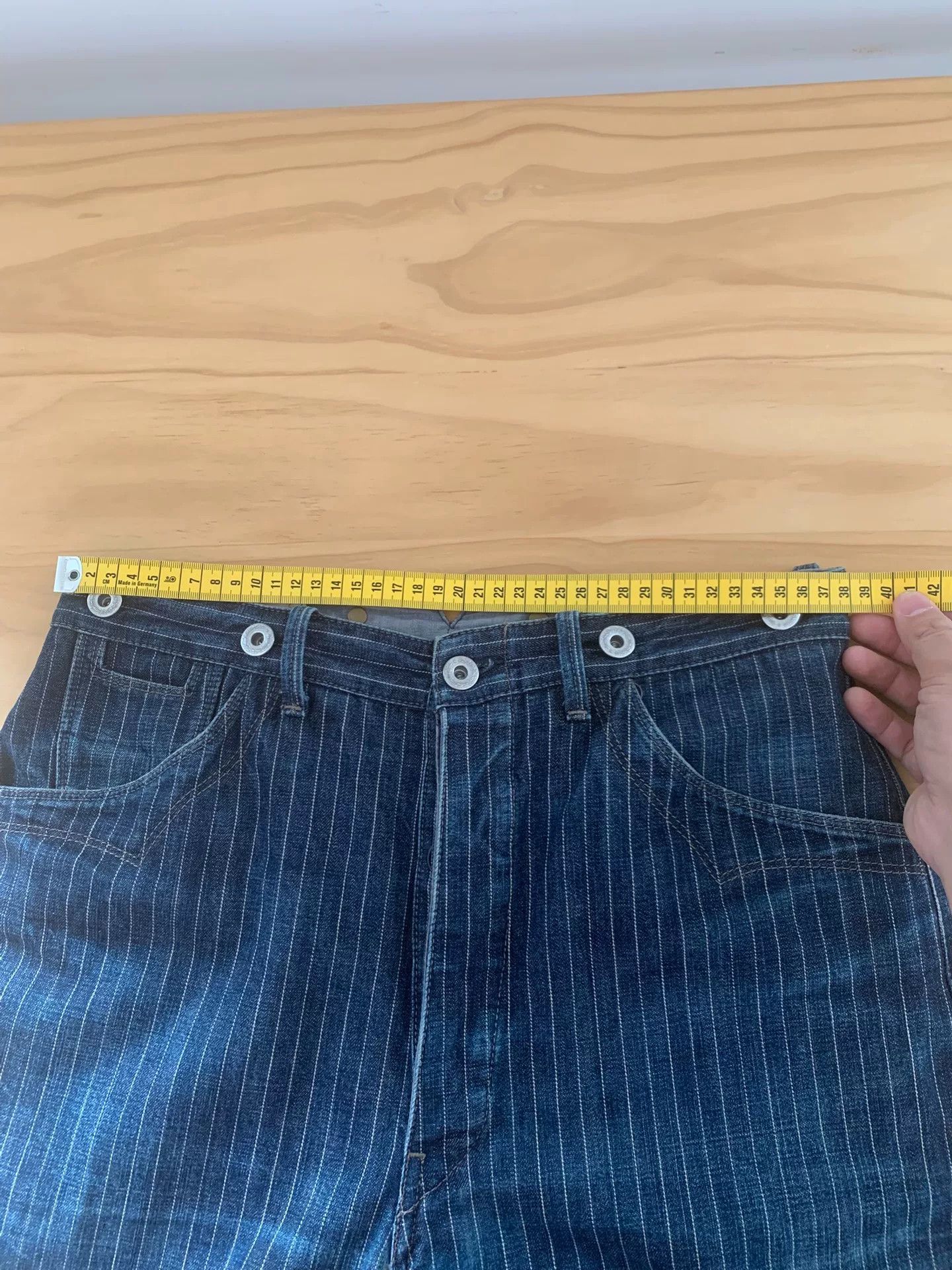 Japanese Brand Blue Work Pants Size US 28 / EU 44 - 8 Thumbnail
