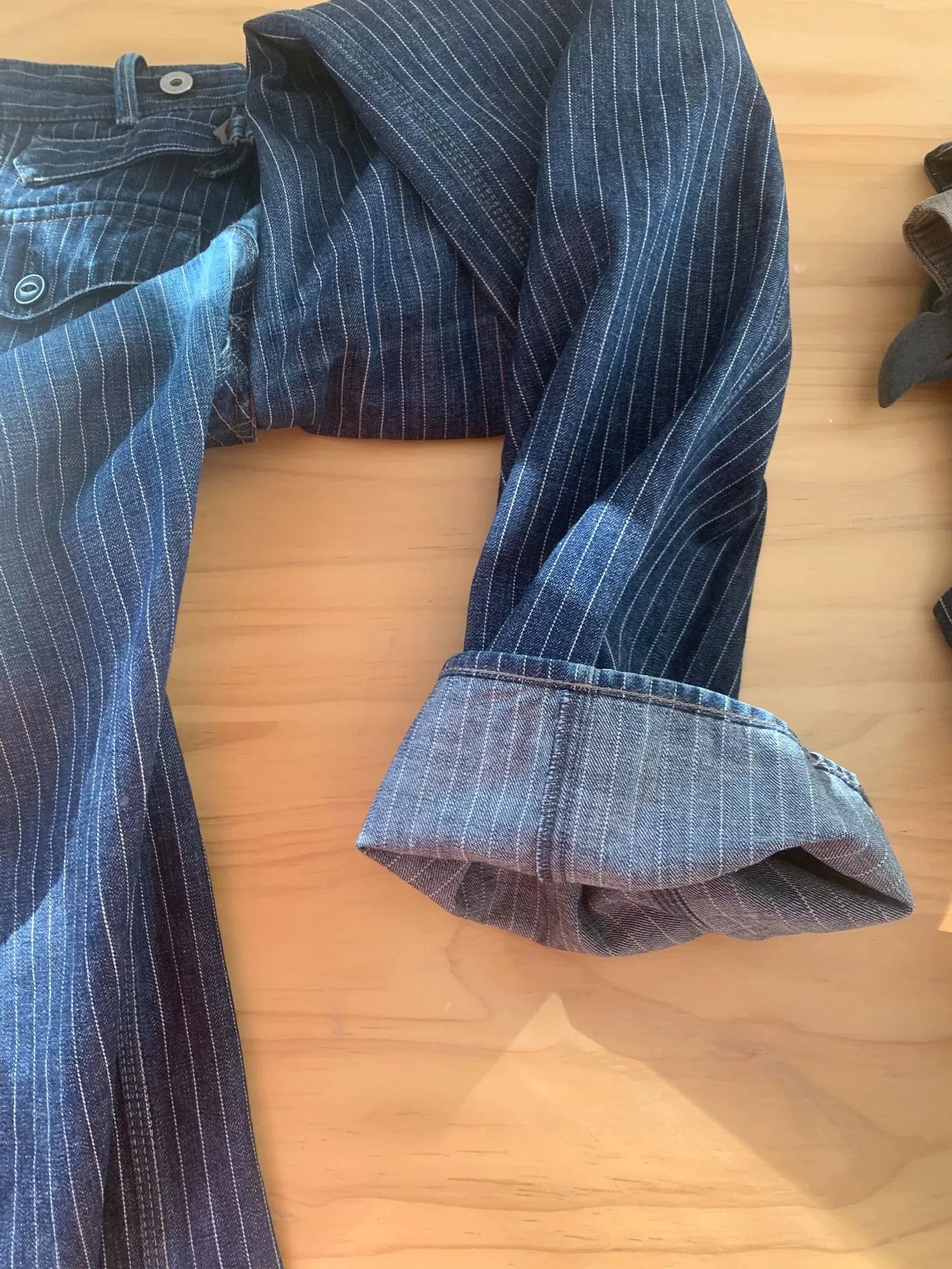 Japanese Brand Blue Work Pants Size US 28 / EU 44 - 6 Thumbnail