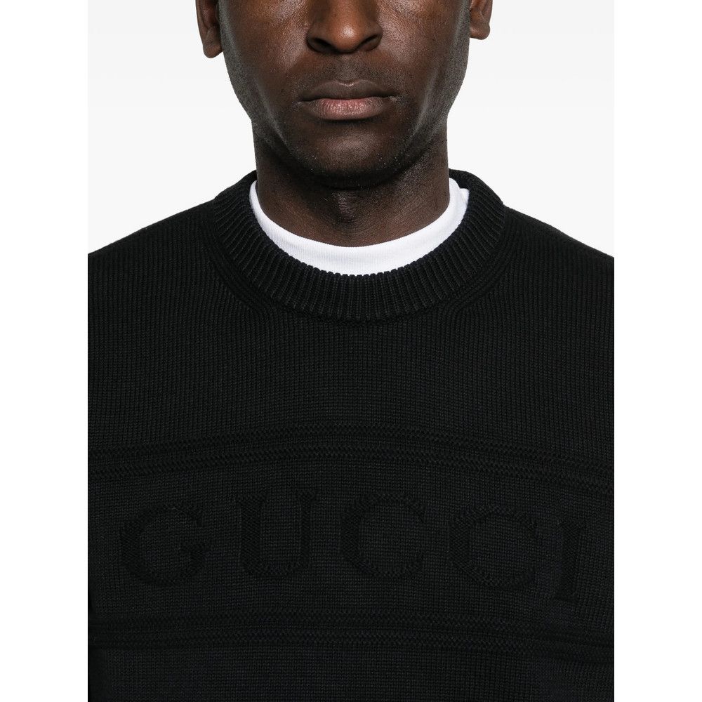 Gucci Gucci BLACK Sweaters & Knitwear - Jumpers Size US XXL / EU 58 / 5 - 3 Thumbnail