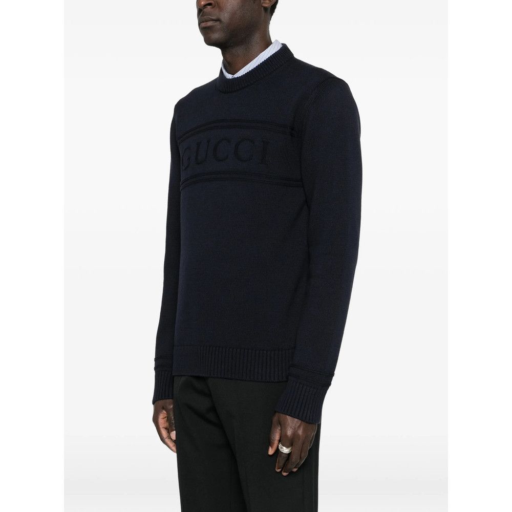 Gucci Gucci BLUE Sweaters & Knitwear - Jumpers Size US L / EU 52-54 / 3 - 4 Thumbnail
