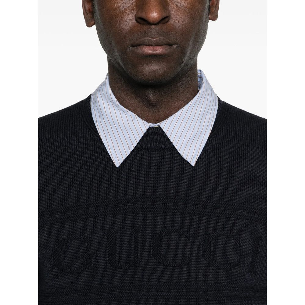 Gucci Gucci BLUE Sweaters & Knitwear - Jumpers Size US XXL / EU 58 / 5 - 5 Thumbnail